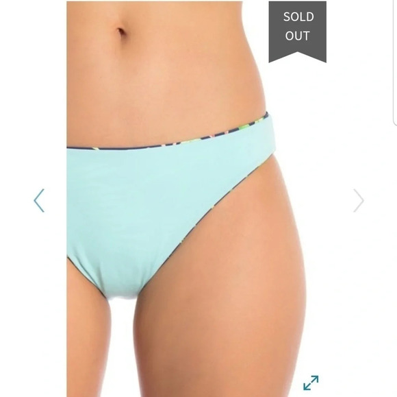 NWT Lucky Brand Reversible Hipster Bikini Bottom M - Picture 3 of 8